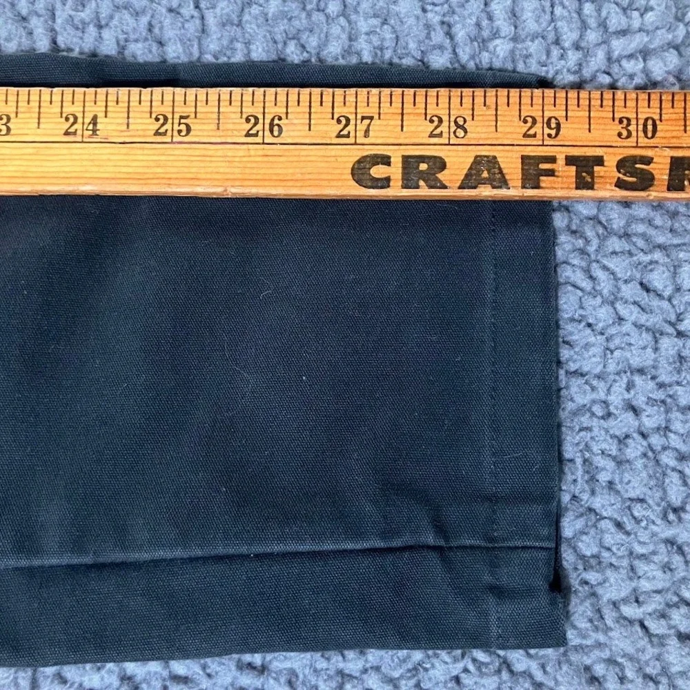 Lululemon Mens 31x30 Charcoal Black Slim Fit ABC Pants Canvas Techwear Commuter